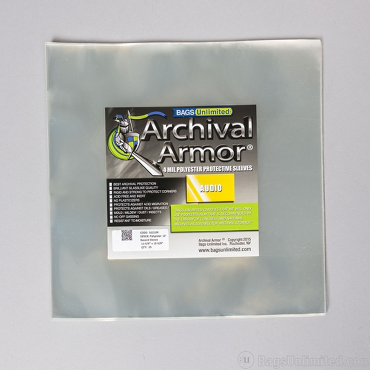 POLYESTER (Mylar) Record Jacket Sle